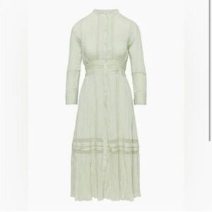 Aritzia Wilfred Neige Dress in Rainwash Green Size XS